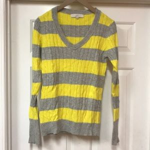 Gray and yellow Sweater